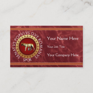 Roman Business Card