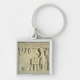 Roman Butcher's, relief Keychain