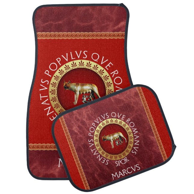 Roman Car Floor Mat (Set)