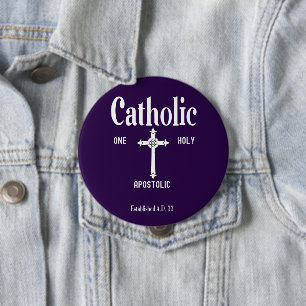 Roman Catholic gift Button
