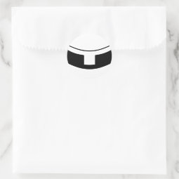 Roman Catholic Priest's Collar Classic Round Sticker | Zazzle