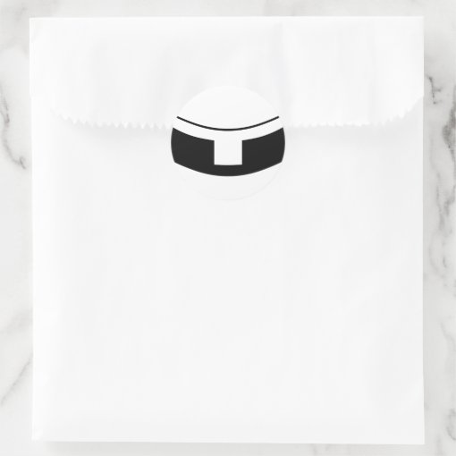 Roman Catholic Priest's Collar Classic Round Sticker | Zazzle