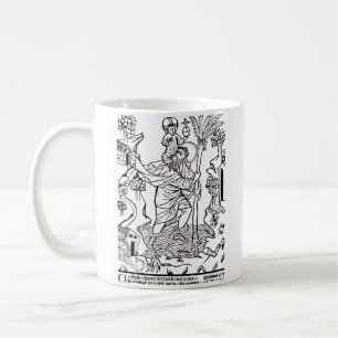 Roman Catholic Saint Christopher Devotional Art Coffee Mug