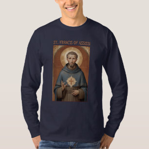 Roman Catholic St. Francis of Assissi Gift T-Shirt