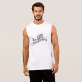 Roman Cavalry Charger (Equites Ala Cohortis) Sleeveless Shirt (Front Full)