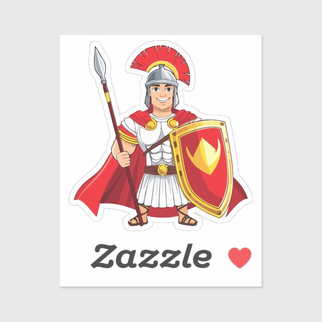 Roman centurion sticker (Sheet)