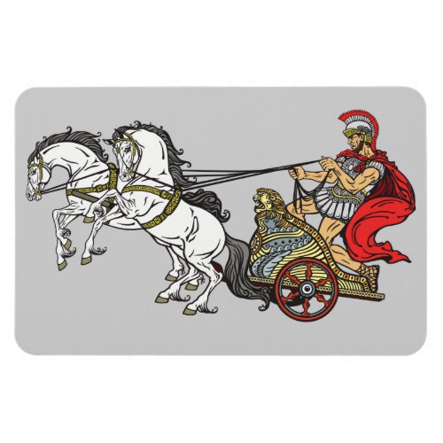 roman chariot magnet