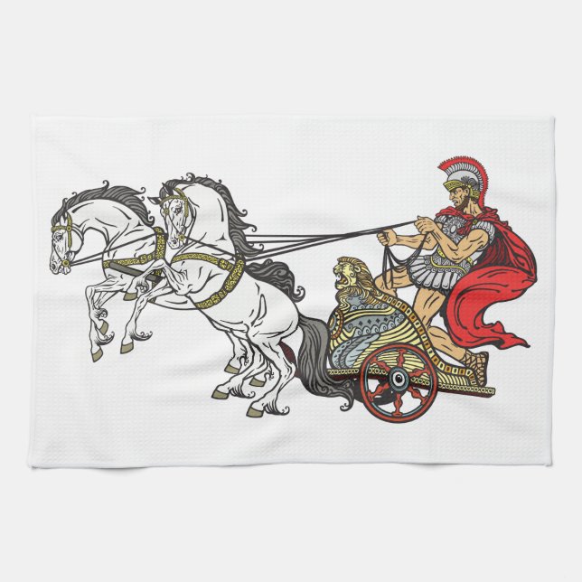 roman chariot towel (Horizontal)