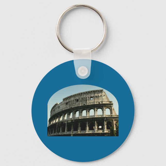 Roman Coliseum Keychain (Front)