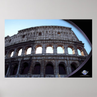 ROMAN COLISEUM POSTER