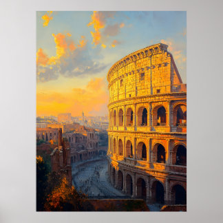 Roman Colosseum Art Print