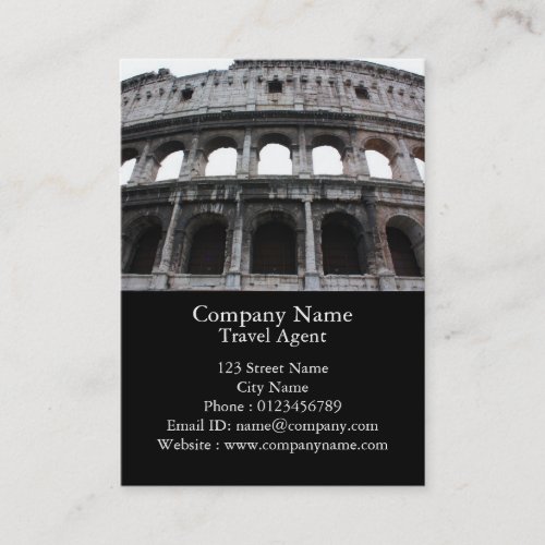 Roman Colosseum Business Card Templates
