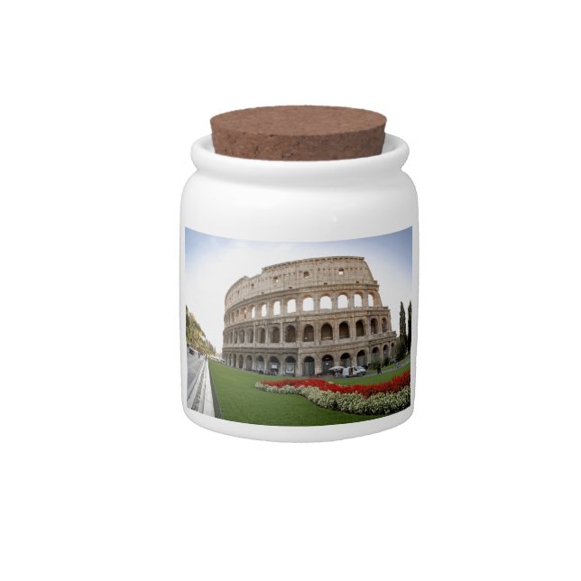 Roman Colosseum Candy Jar (Front)