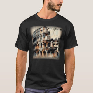 Roman Colosseum Italy Europe T-Shirt