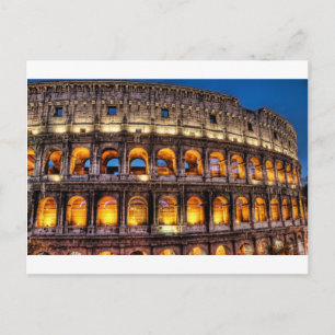 Roman Colosseum Postcard
