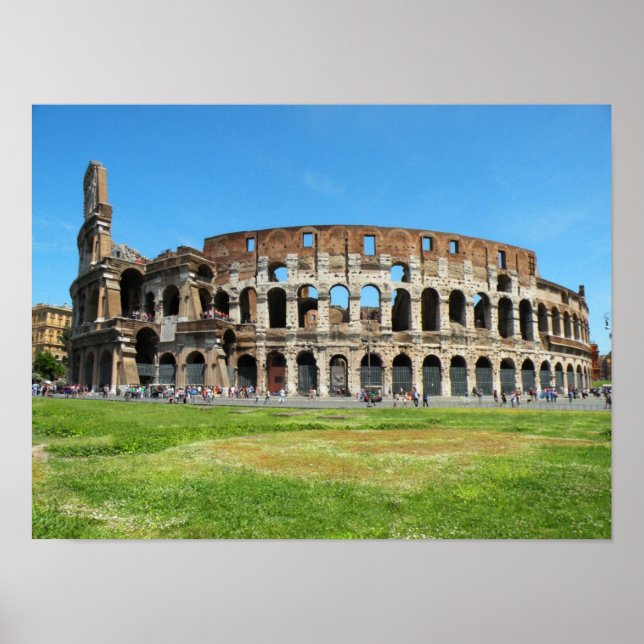 Roman Colosseum Poster (Front)