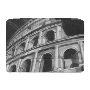 Roman Colosseum with Architectural Drawings iPad Mini Cover