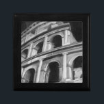Roman Colosseum with Architectural Drawings Keepsake Box<br><div class="desc">A picture of the Roman Colosseum complete with architectural drawings of the archways. One of the new seven wonders of the world, the style of the building still influences modern design. A great gift for someone who loves architecture or studying ancient Rome.</div>