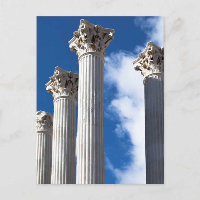 Roman Columns Postcard (Front)