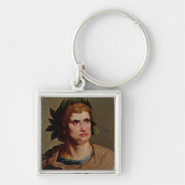 Roman Emperor, possibly Nero  c.1625-30 Keychain (Front)
