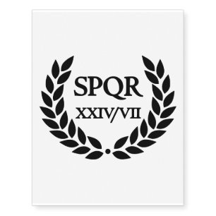 Roman Empire 24/7 Temporary Tattoos
