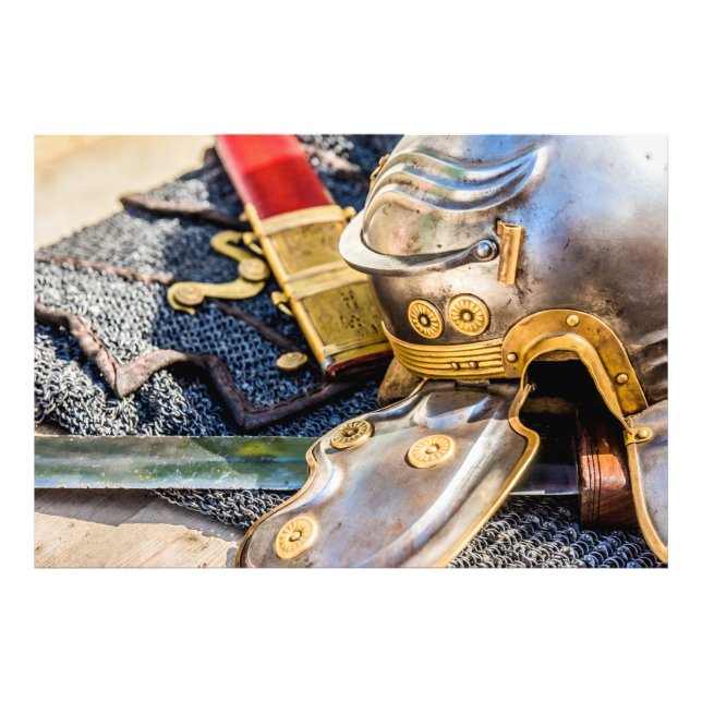 Roman Empire Arms And Armor Photo Print (Front)
