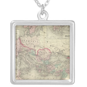 Roman Empire at the Time of Christ Silver Plated Necklace