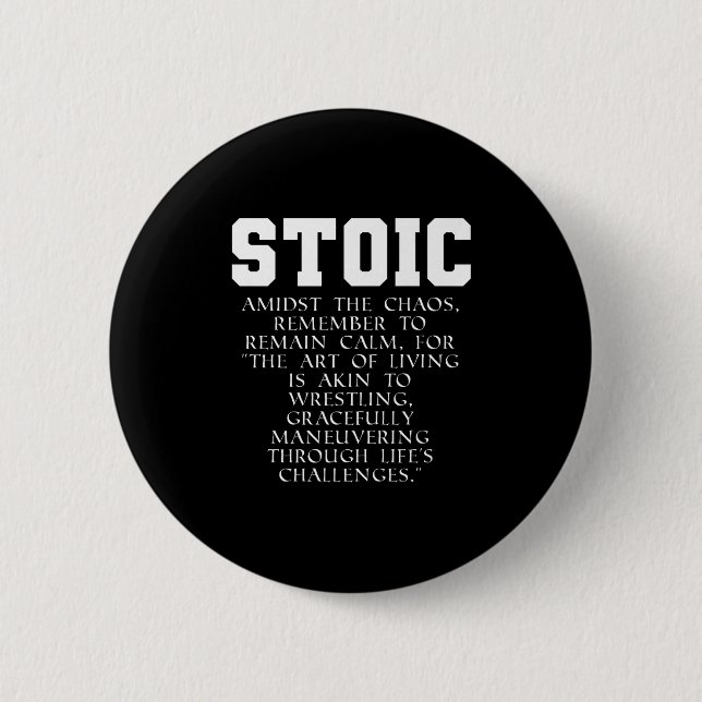 Roman Empire Book Quote Meditations Marcus Aureliu Button (Front)