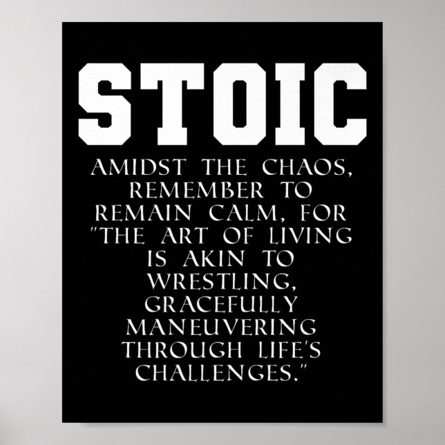 Roman Empire Book Quote Meditations Marcus Aureliu Poster (Front)