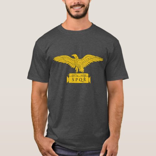 Roman Empire SPQR Eagle Emblem t_shirt