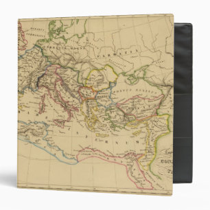 Roman Empire under Constantine and Trajan 3 Ring Binder