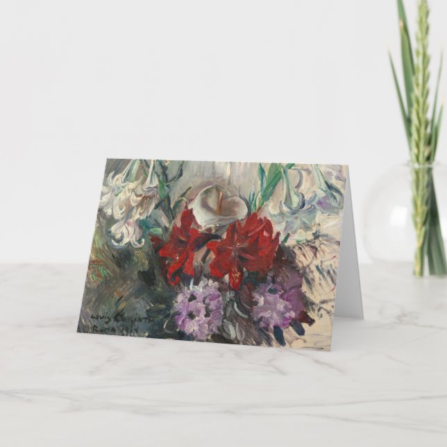 Roman Flowers | Lovis Corinth Card (Front)