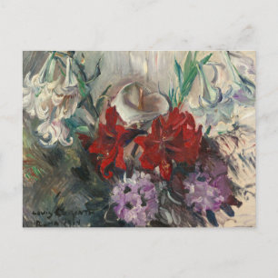 Roman Flowers   Lovis Corinth Postcard