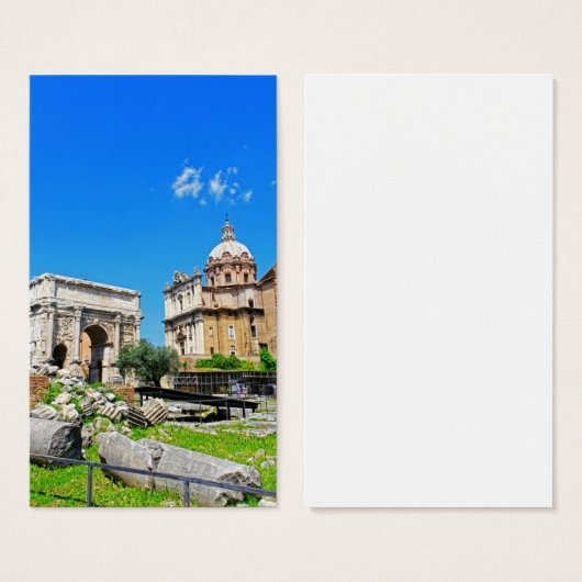 Roman forum (Front & Back)