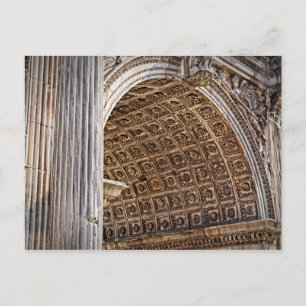 Roman Forum Arch of Septimius Severus Postcard