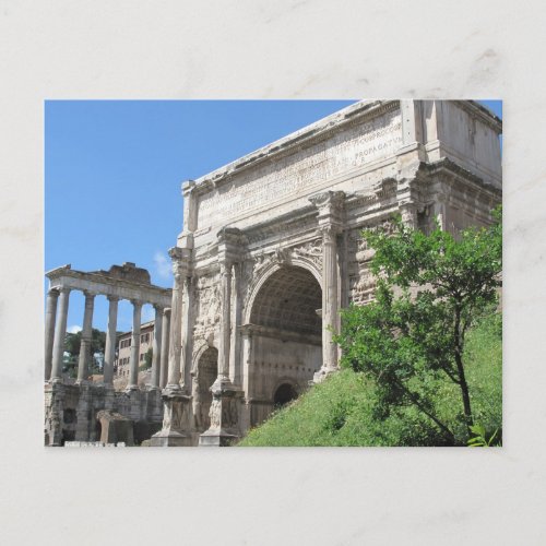 Roman Forum Arch Of Titus _ Rome Italy Postcard