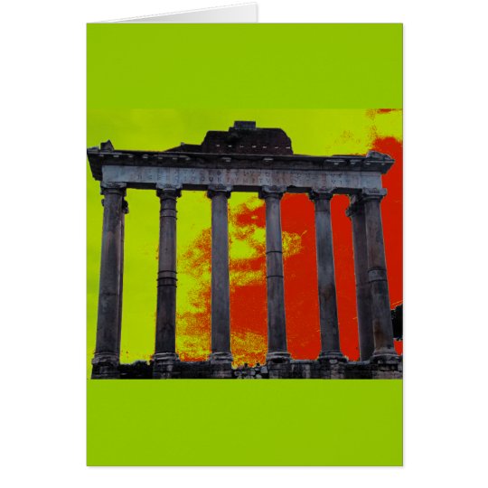 Roman Forum Art Card