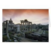 Roman Forum at dawn (Front Horizontal)