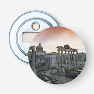 Roman Forum at dawn Bottle Opener
