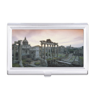 Roman Forum at dawn Case For Business Cards