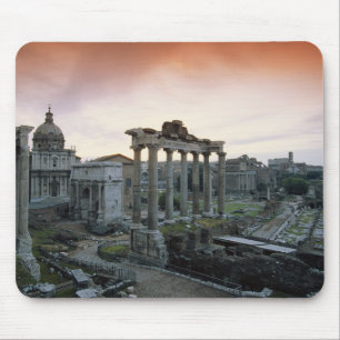 Roman Forum at dawn Mouse Pad
