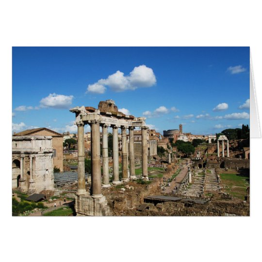 Roman Forum Card