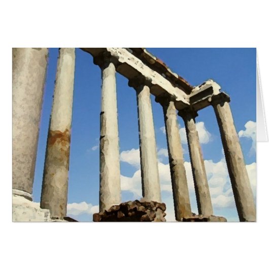 Roman Forum Dry Brush Cards (Front Horizontal)