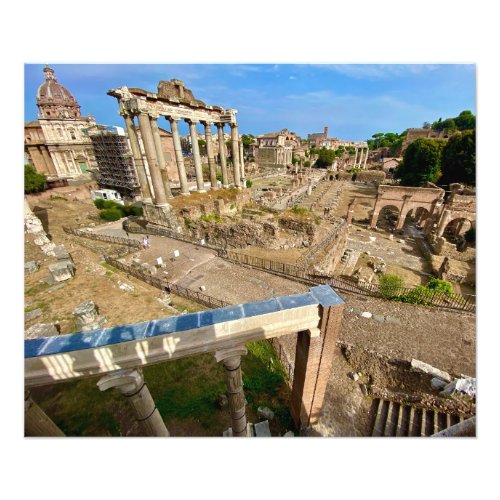 Roman Forum in Rome Italy Photo Print