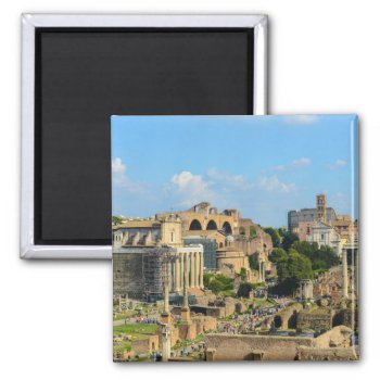 Roman Forum In Rome Magnet by bbourdages at Zazzle