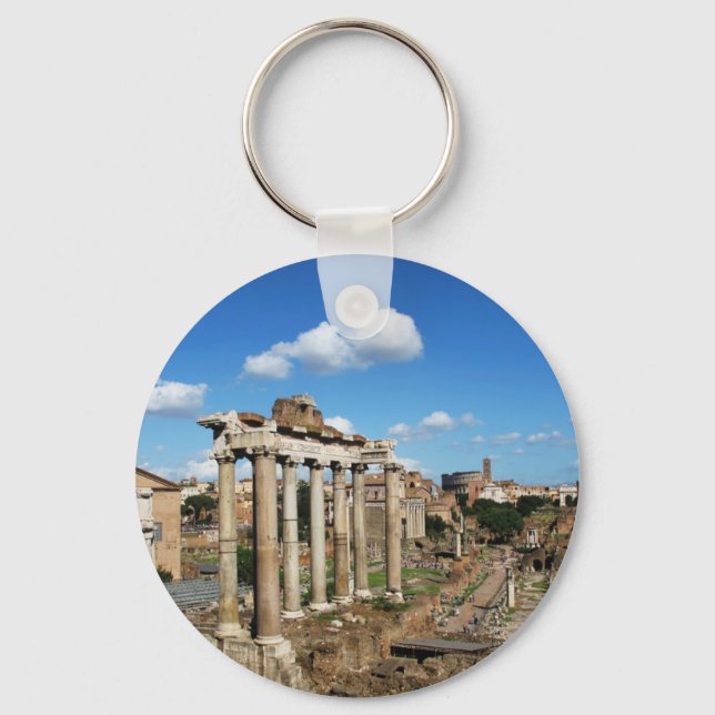 Roman Forum Keychain (Front)