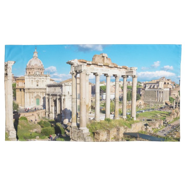 Roman Forum Pillow Case (Front)