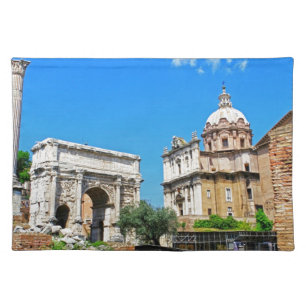 Roman forum placemat