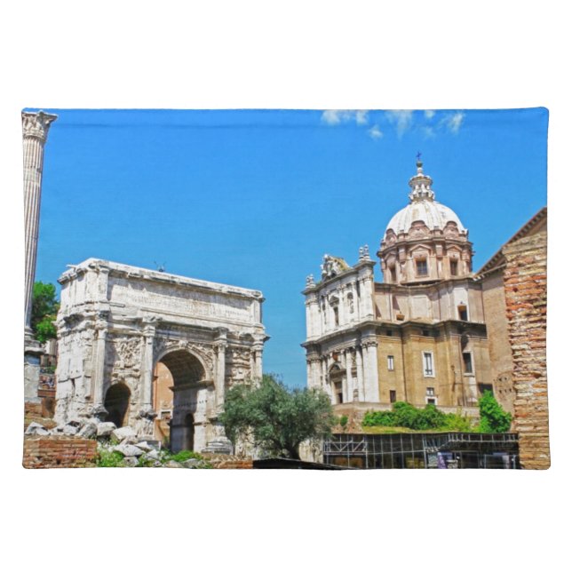 Roman forum placemat (Front)