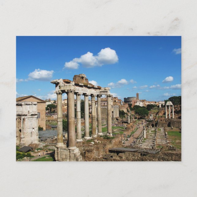 Roman Forum Postcard (Front)